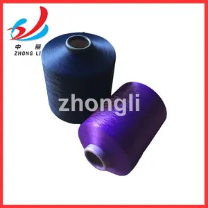 100% Polyester Mikrofiber Iplik DTY (75d/72f, 150d/288f, 300d/288f) Manufaturer