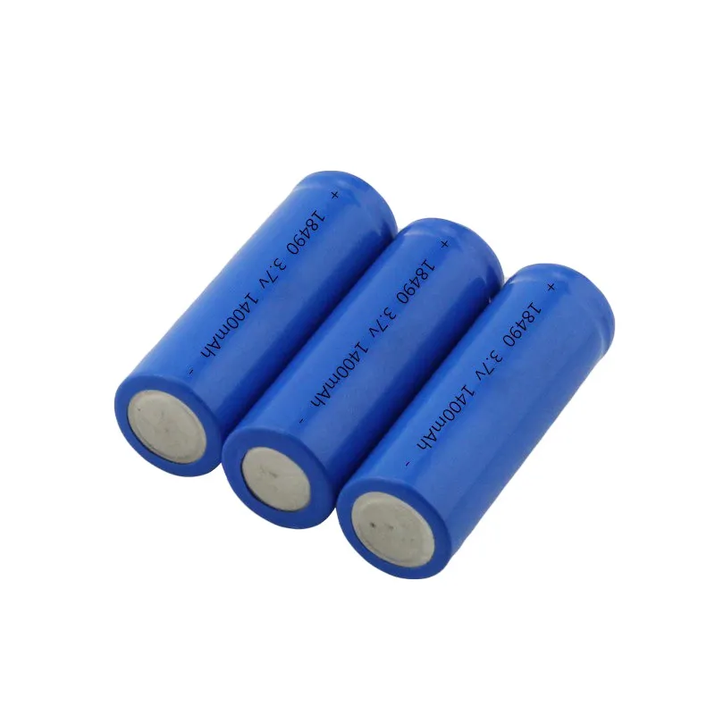 Batería recargable de iones de litio de 18490 de 3,7 V 1400 mAh batería de Li-Ion Durable en uso