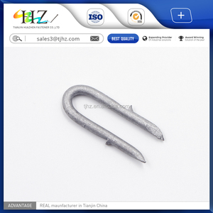 Grapas para Cercas de Alta Calidad, Clavos Tipo U, Alambre de Púas, etc. Grapas con púas - Product Image 3