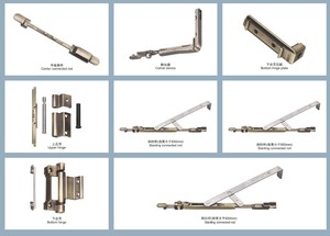 Ranura de 20mm, sistema de hardware de ventana de inclinación y giro hacia adentro, <span class=keywords><strong>mecanismo</strong></span> de hardware de ventana de inclinación y giro de aluminio - Product Image 3