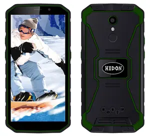 HiDON Gunstigste Fabrik 5,5 "MT6739 אנדרואיד 8.1 4G 2 M + 8 M מצלמה IP65 Wasserdichtes Telefon Robustes smartphone