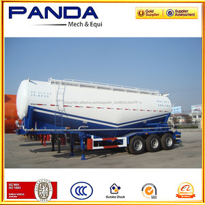 PANDA Top venta <span class=keywords><strong>de</strong></span> tres ejes 55cbm camión <span class=keywords><strong>de</strong></span> <span class=keywords><strong>cemento</strong></span> a granel remolque <span class=keywords><strong>cisterna</strong></span> para la venta - Product Image 3