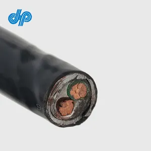 0.6/1kv كابل 2x16 مللي متر 2x25mm2 2x35mm2 2x50mm2 4x16mm2 4x25 مللي متر 4x35 مللي متر 4x50 مللي متر موصل نحاسي XlPE معزول PVC غمد كابل الطاقة