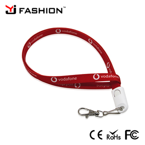 2018 Venta caliente regalos promocionales 2 en 1 tela cordón cables de carga con impresión de logotipo - Product Image 5