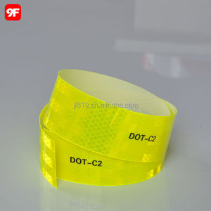 Amarillo fluorescente HIP verde camión <span class=keywords><strong>cinta</strong></span> <span class=keywords><strong>reflectante</strong></span> <span class=keywords><strong>para</strong></span> vehículo - Product Image 4