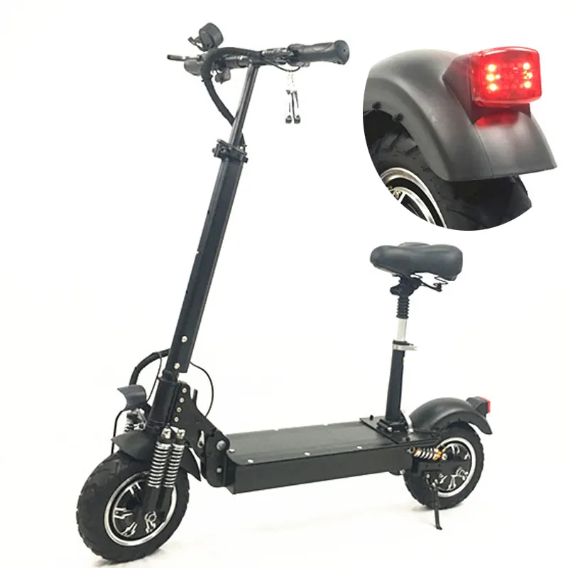 Новая модель 2 колеса 52 в 2400 Вт Электрический скутер, способный преодолевать Броды для взрослых и детей