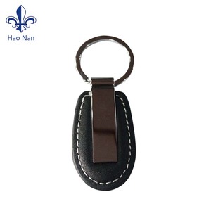 الجملة الجديدة تصميم الجلود سلسلة مفاتيح للترويج مخصص حلقة مفتاح جلدية - Product Image 3