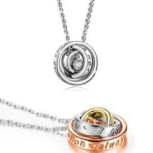 Monili delle donne di Cristallo D'argento Su Ordinazione Madre Figlia Oro Perla Pendente Del Cuore Del Regalo di Giorno <span class=keywords><strong>della</strong></span> Madre Del Bambino <span class=keywords><strong>Mamma</strong></span> <span class=keywords><strong>Collana</strong></span> - Product Image 5