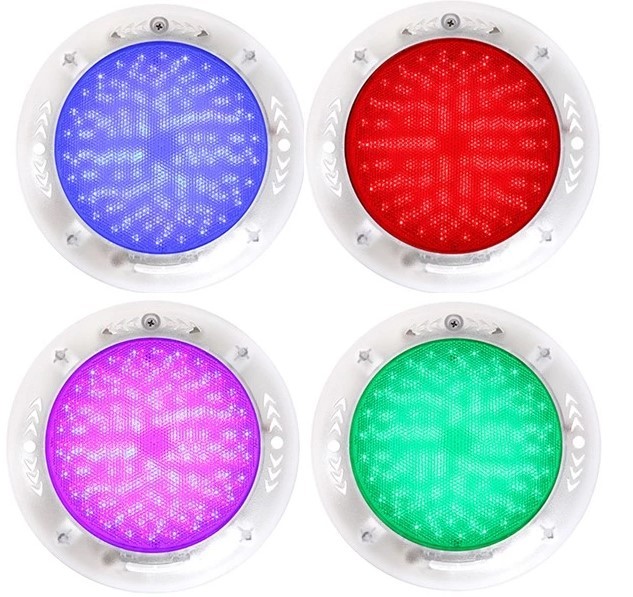 Surface Mounted Led Swimming Pool Light Underwater Color Changeable Pool Lights