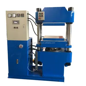 Máquina de prensa vulcanizadora de juntas de goma, prensa hidráulica para vulcanización de goma, Máquina manual de moldeo por calor de goma
