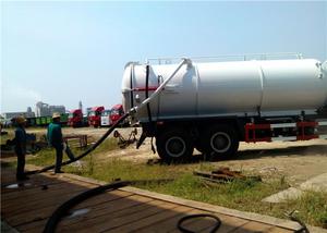 Nuovo camion pesante di aspirazione delle acque reflue HOWO 10 ruote 16000L ad alta pressione vuoto fossa settica di pompaggio fogna camion per la pulizia in vendita - Product Image 6