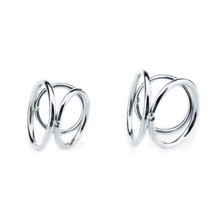 Cincin Logam Triple Loop untuk Penis, Pengencang Ereksi, Alat Bantu Impotensi, Peregang Penis - Product Image 3
