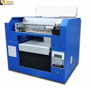 hot sell! multicolor a3 industrial automatic small metal sheet digital UV printing machine