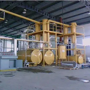 Good diesel yield small scale plastic recycling plant waste tyre pyrolysis plant