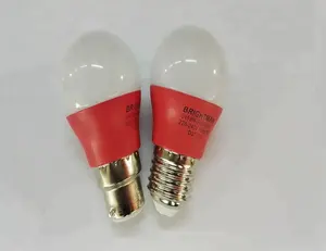 Led Bulb mẫu miễn phí giá bán buôn LED bóng đèn màu LED ánh sáng màu đỏ màu xanh lá cây màu xanh vàng G45 màu 2W 3W 5W E27 B22 AC110V AC220V AC