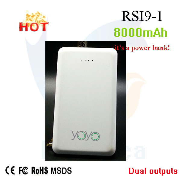 Новая модель powerbank 20000 мАч смарт usb зарядное устройство с низкой ценой RSI9-1