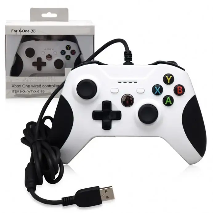Usb Gamepad Voor Xbox One S Bedrade Controller Mods Pc Joystick