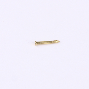 Perú Popular Base <span class=keywords><strong>de</strong></span> solapa para broches y insignias <span class=keywords><strong>de</strong></span> latón pulido, con accesorios <span class=keywords><strong>de</strong></span> clavos y doble pasador para cierre <span class=keywords><strong>de</strong></span> mariposa - Product Image 6