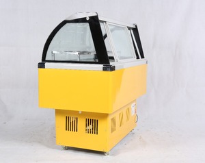 Réfrigérateur Portable de 10 l, Mini vitrine de comptoir, réfrigérateur italien gel ato, glace Popsicle, congélateur pour armoire de glace