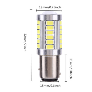 S25 1157 BA15D DRL <span class=keywords><strong>5</strong></span> W LED 5630 viruta del coche freno adicional posterior Auto Stop luces LED estacionamiento bombilla - Product Image 2