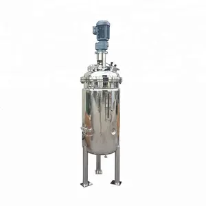 100L-5000L Công Nghiệp Liên Tục Nhiệt Độ Jacketed Bioreactor