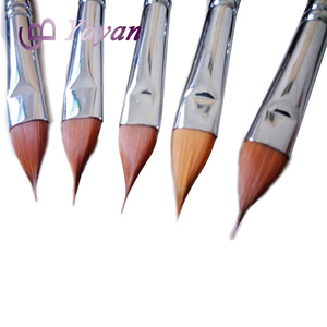China Factory 6Pcs/set <strong>Long</strong> Wooden <strong>Handle</strong> <strong>Paint</strong> <strong>Brush</strong> Professional Nylon <strong>Paint</strong> <strong>Brushes</strong> - Product Image 3