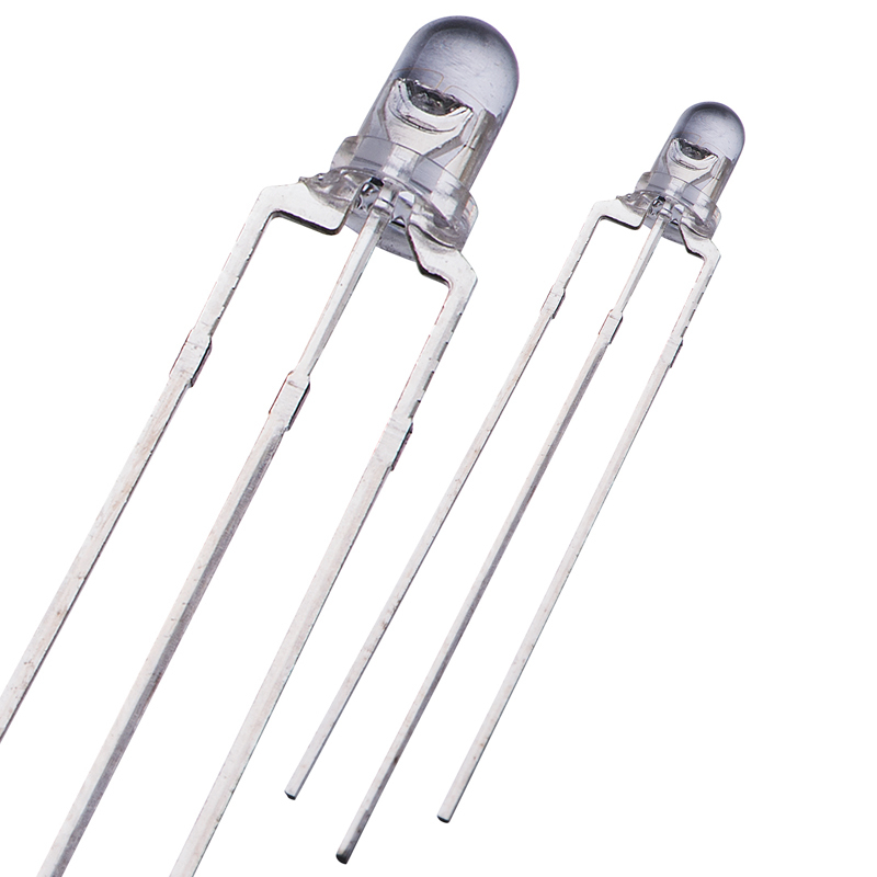 High bight common anode or cathode 3mm dual color round led diode