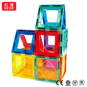 Playmager 48 unidades set: los imanes más fuertes, robusto, durable estupendo con color claro vivo azulejos - Product Image 1