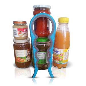 <span class=keywords><strong>Ouvre</strong></span>-bocal en plastique en caoutchouc 4 en 1 de vente chaude pour les aînés <span class=keywords><strong>Ouvre</strong></span>-boîte à couvercles robustes - Product Image 5