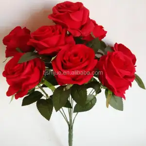 groothandel kunstmatige roos hoofd roos boeket prijzen