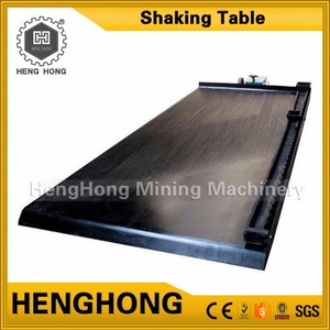 Henghong oro excavadora métodos útiles de alto enriquecimiento carbón mesa vibradora - Product Image 4