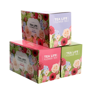 Diseño personalizado de impreso de papel de regalo caja de embalaje de té - Product Image 2