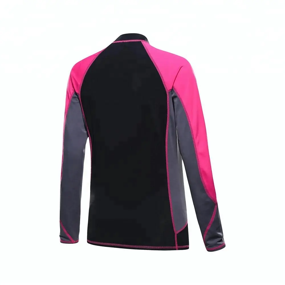 T-shirt à manches longues pour femmes, Spandex, en nylon, UV, pour surf rvca, protection anti-uv, nouvelle collection