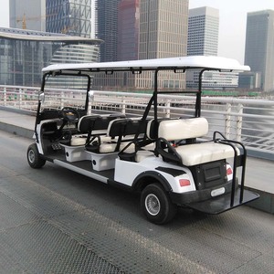 Électrique Voiture De <span class=keywords><strong>Golf</strong></span> 2 ou 4 ou 6 ou 8 Sièges Batterie Alimenté 4 Roue Mini <span class=keywords><strong>Golf</strong></span> Électrique Panier - Product Image 2