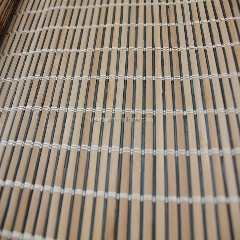 Karbon isierung und bedruckte Bambus vorhänge Jalousien/wasserdichte Außen jalousien