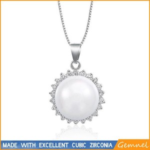 <span class=keywords><strong>el</strong></span> <span class=keywords><strong>sol</strong></span> de la elevación de la perla collar de cadena de diseños de novia - Product Image 1