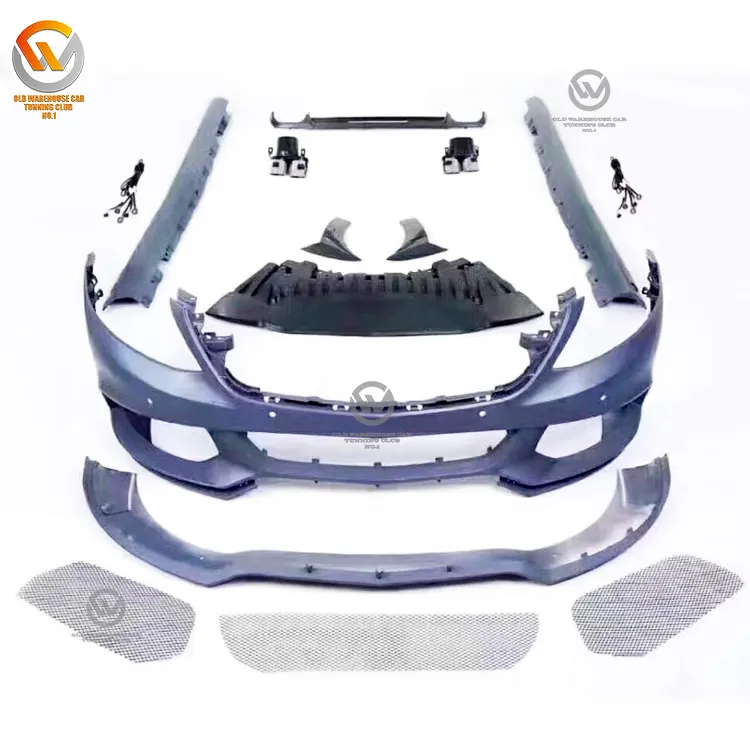 Universal MB S Class W222 S400 S500 S600 Body Kit For B-Style Car Spare Part