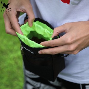 Köpek eğitimi için omuz/bel kayışı ile 2025 taşınabilir eller serbest ayarlanabilir % 100% Polyester köpek bakımı kese - Product Image 4