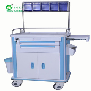Fabrieksprijs <span class=keywords><strong>Abs</strong></span> Medicijnafgifte <span class=keywords><strong>Trolley</strong></span> Medische Anesthesiekar - Product Image 1