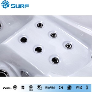Diseño moderno 6 personas bañera de hidromasaje jacuzzi piscina de hidromasaje bañeras de hidromasaje al aire libre con sistema Balboa - Product Image 5