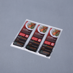 Étiquette alimentaire en <span class=keywords><strong>Polyester</strong></span> et argent pour les animaux, qualité supérieure, étanche, personnalisable, 2019 - Product Image 2