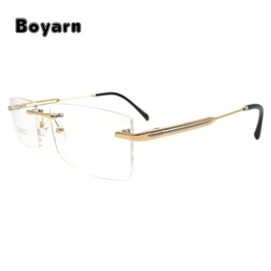 إطار نظارات بدون حواف للرجال طراز S8323 - Product Image 1