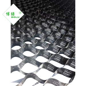 Precio atractivo <span class=keywords><strong>de</strong></span> la carretera <span class=keywords><strong>de</strong></span> grava color Verde Negro hdpe geocell para venta - Product Image 5