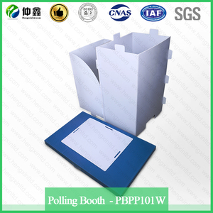 Cabina de Votación Individual de Plástico Corrugado para Elecciones/Estación de Votación - Product Image 2