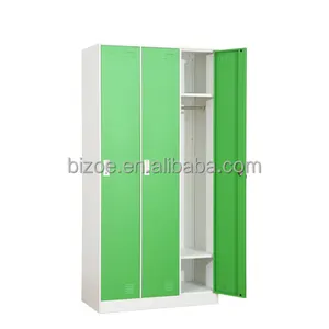 Cheap designs with price wardrobes 3 door godrej new small size steel almirah