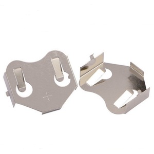 SMT SMD DIP 금속 플라스틱 <span class=keywords><strong>2450</strong></span> CR2450 LIR2450 배터리 홀더 접촉 클립 리테이너 릴 벌크 포장 - Product Image 4