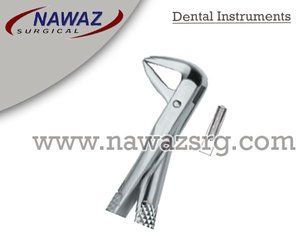 Forceps d'extraction dentaire Fig75, manuel, en acier inoxydable de haute qualité, instruments dentaires certifiés CE, vente chaude, logo personnalisé - Product Image 2