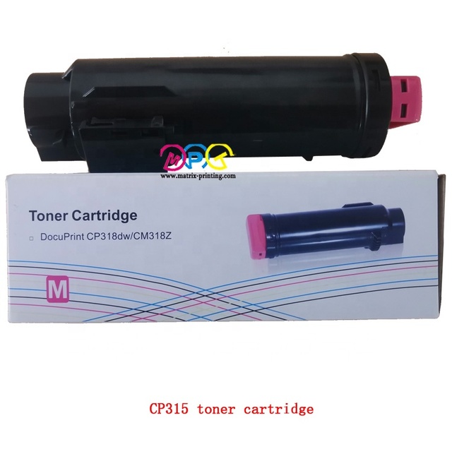 CP315 Empty Toner Cartridge,For Xerox DocuPrint CP318/CM318/CM315,CT202606 CT202607 CT202608 CT202609 CT202610 CT202611 CT202612
