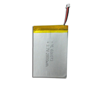 Batterie polymère Li 3.7v 2700 mah, batterie polymère Lithium-ion 9,99wh Rechargeable