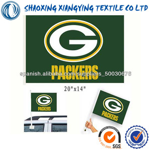 Bandera banderas NFL Green Bay Packers juego la bandera del coche - Product Image 1